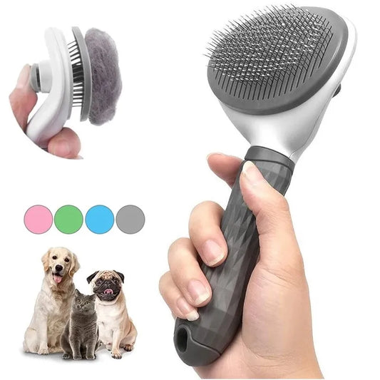 Dog Self Cleaning Hair Remover Brush For Grooming/Dematting