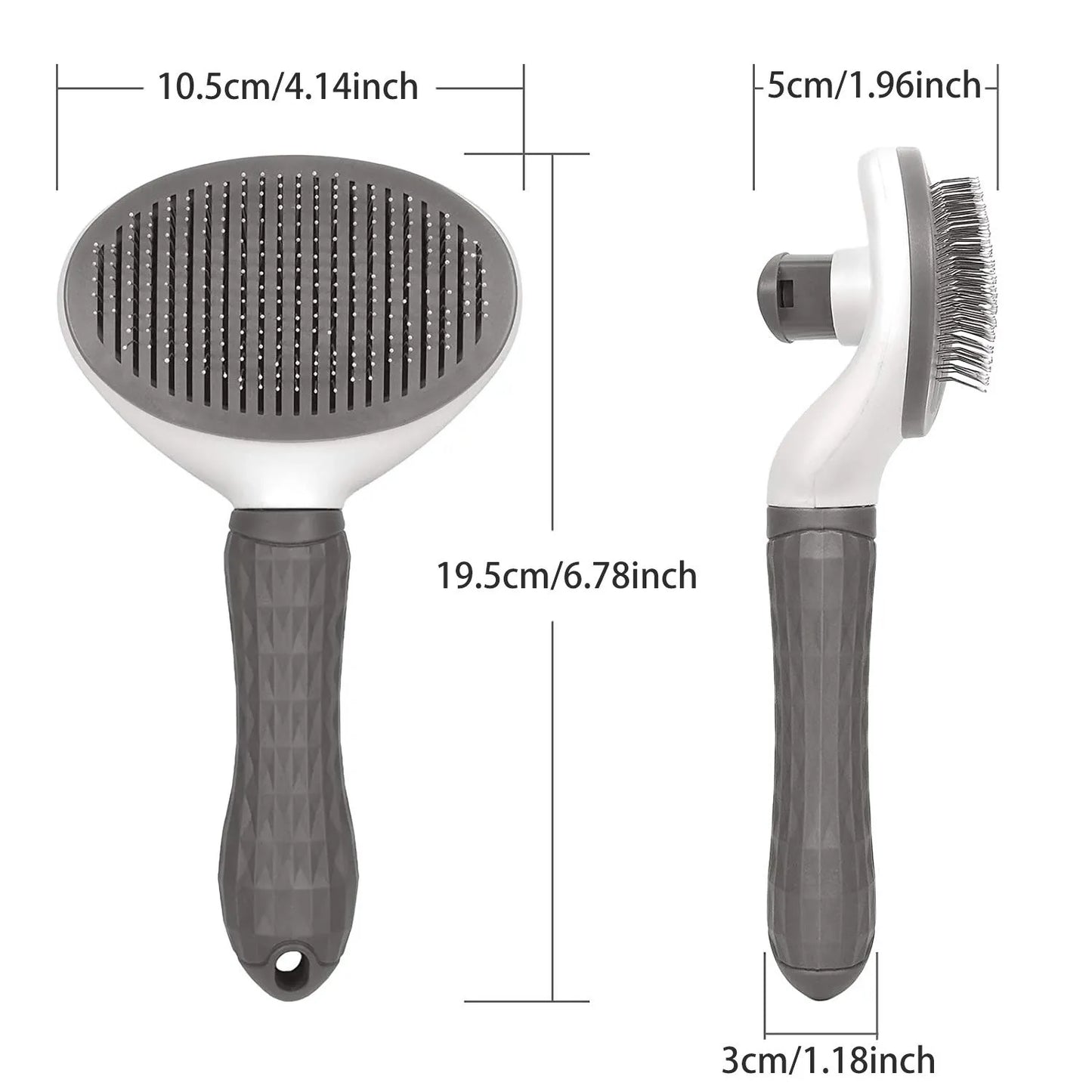 Dog Self Cleaning Hair Remover Brush For Grooming/Dematting