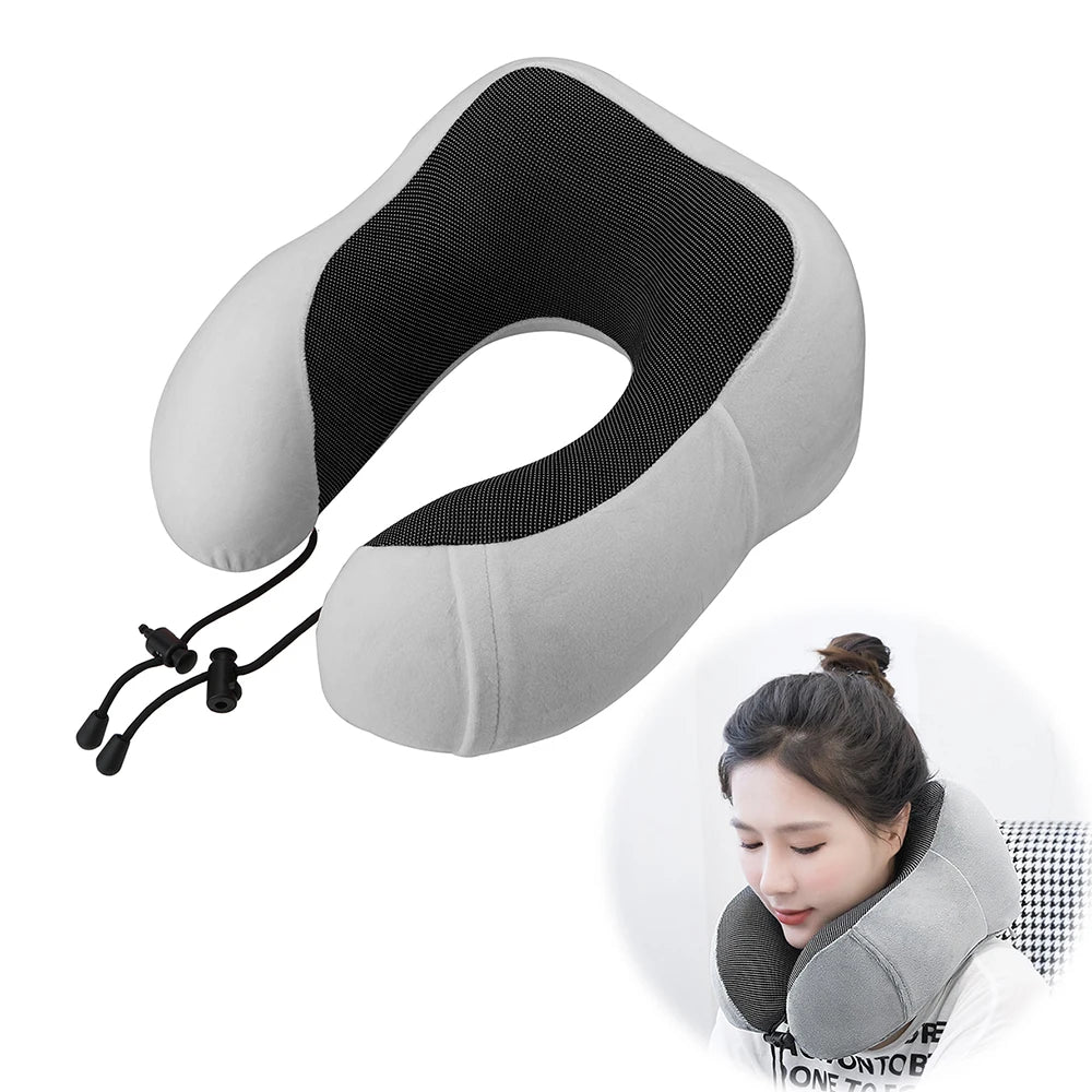 U Shaped Soft Neck Support Travel Cushion