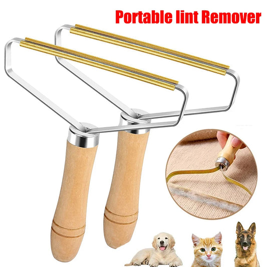 Portable Pet Lint & Hair Remover/Scrapper For Carpet/Clothes