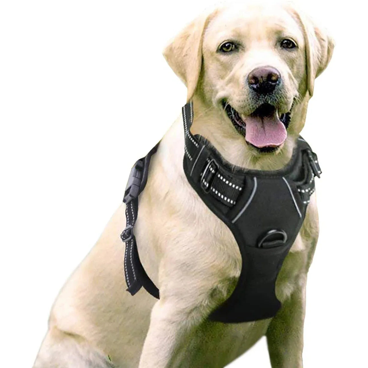 Dog No Pull Reflective/Adjustable/Breathable Vest Harness