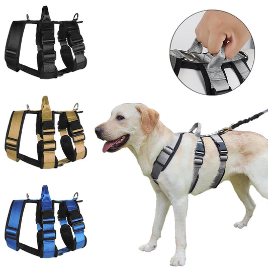 CDDMPET Chest Adjustable No Pull Big Dog Vest Harness