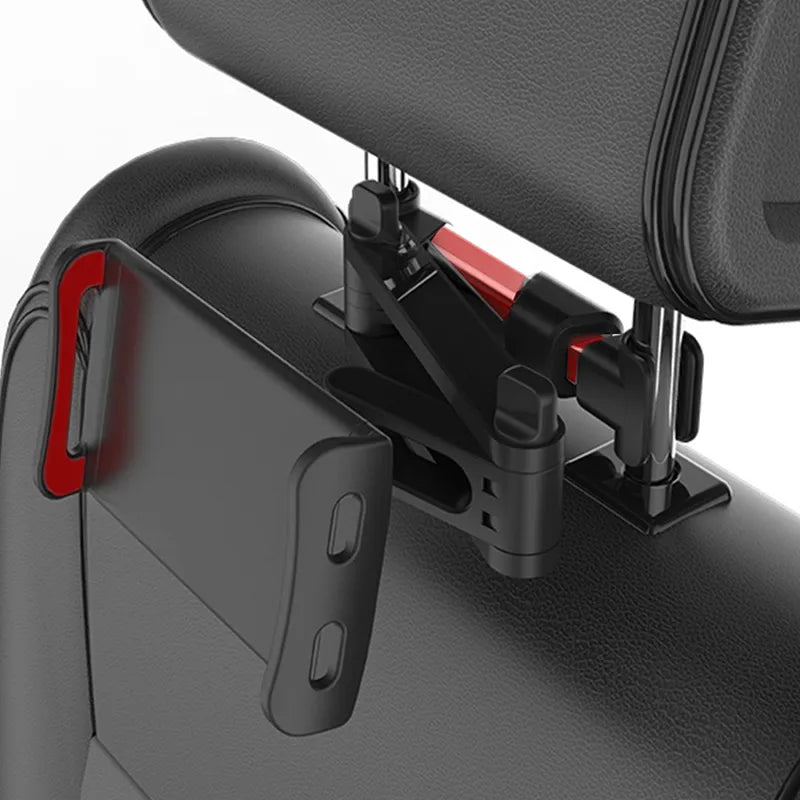 Universal Car Headrest Mount Holder For Mobile/Tablet, 360° Rotation, Compatible for ALL 4.7"-12.9" Devices