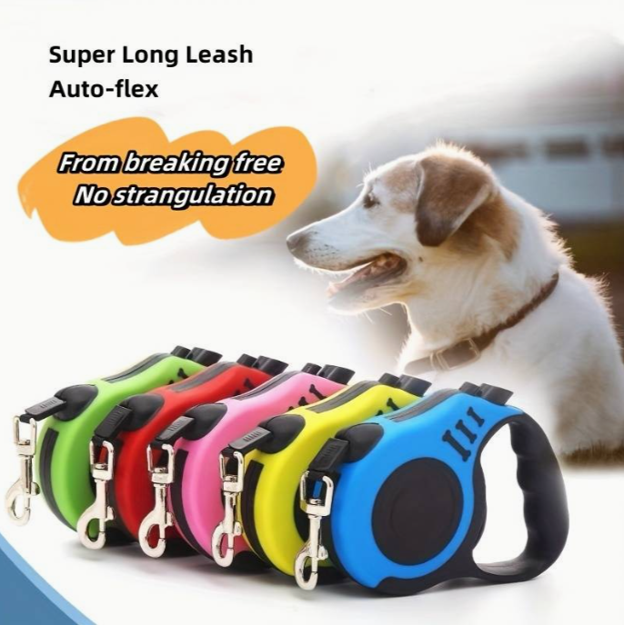 Dog Outdoor Automatic Retractable Hiking/Walking Leash