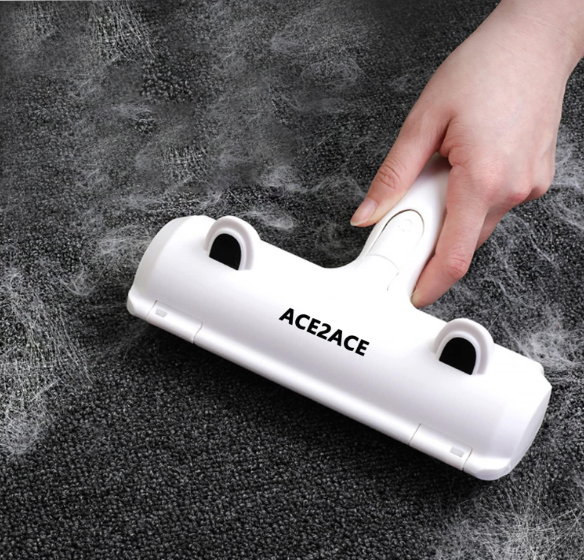 Dog Self-Cleaning Based Hair/Fur Remover Roller