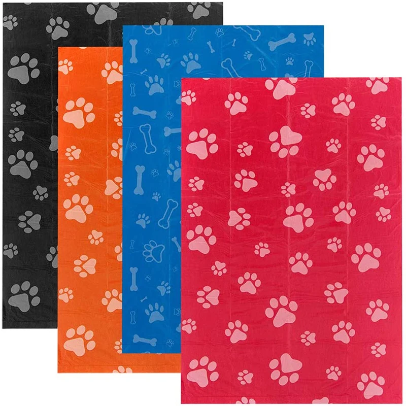 Multi Colour Dog Outdoor Cleaning Poop Bags