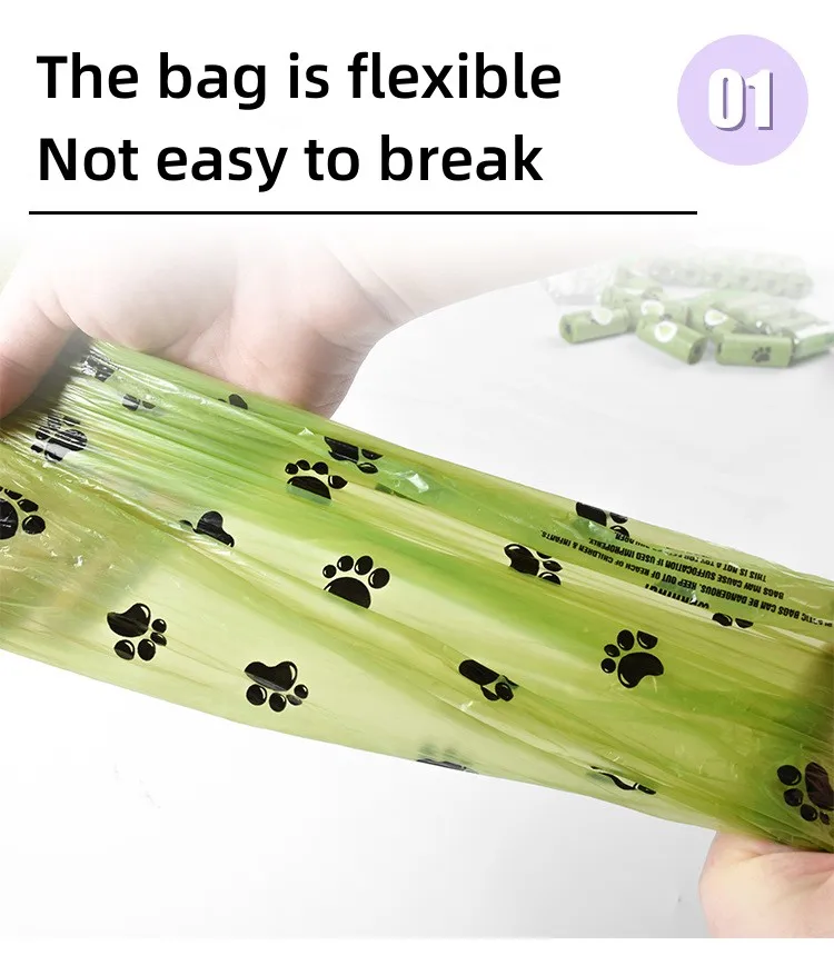 Dog Biodegradable Scented Outdoor Cleaning Poop Bags